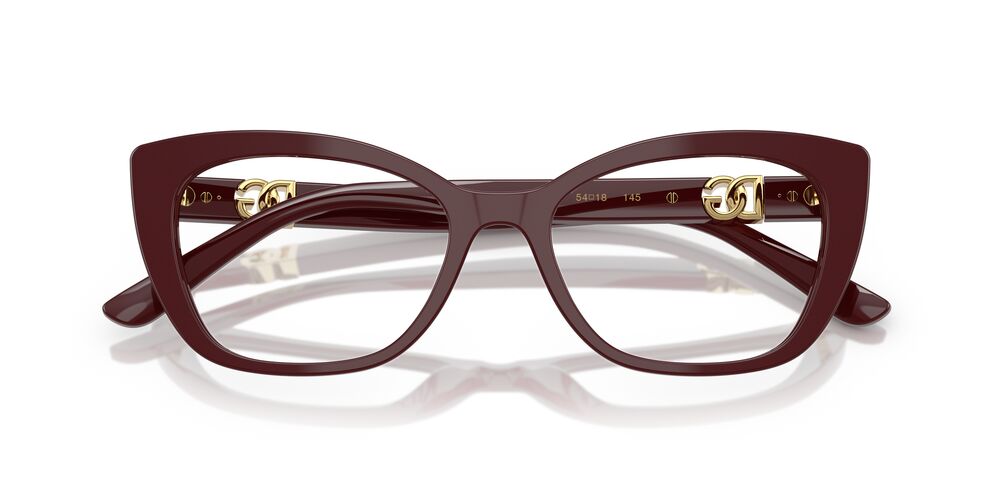Lentes Oftálmicos Dolce & Gabbana DG3398 Burdeo