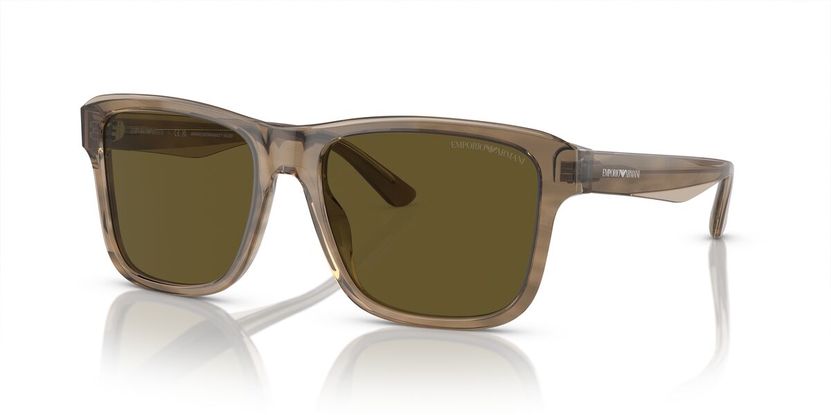 Lentes De Sol Emporio Armani 0EA4208 Café/Verde