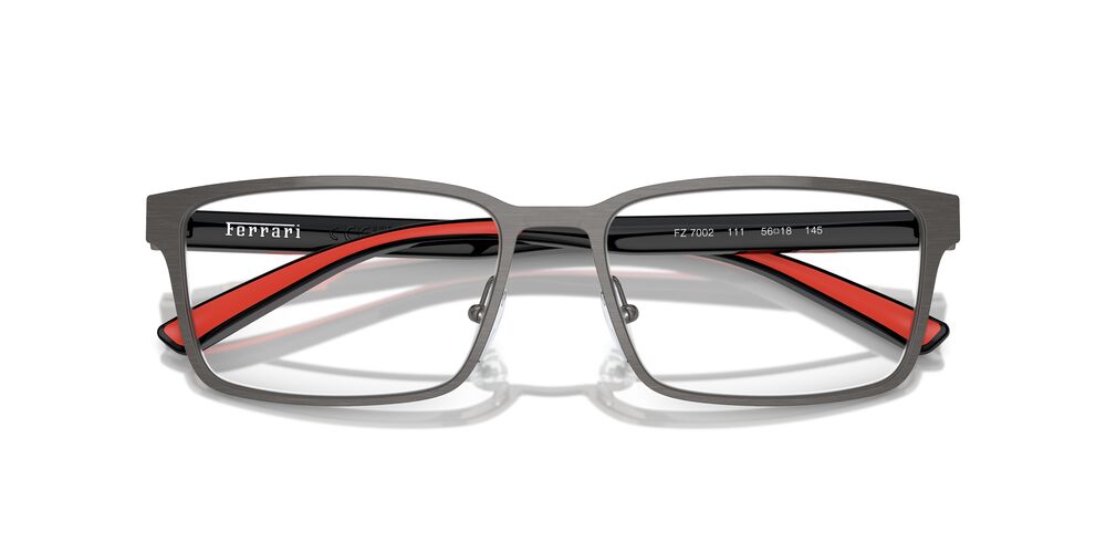 Lentes Oftálmicos Scuderia Ferrari 0FZ7002 Plateado