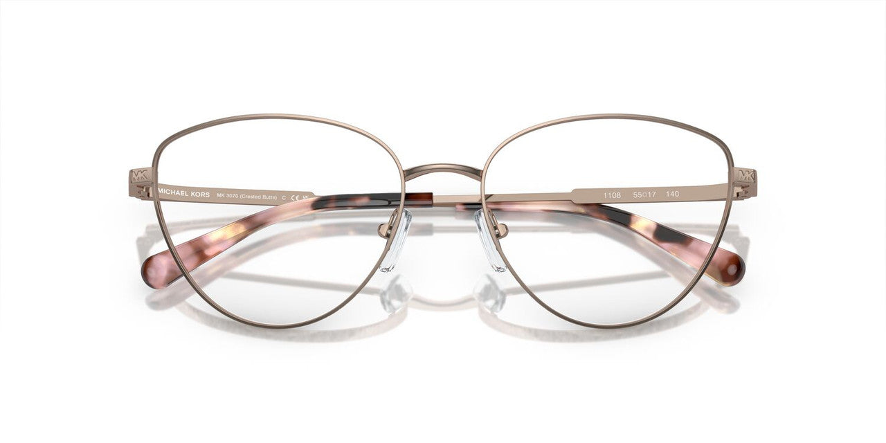 Lentes Oftálmicos Michael Kors 0MK3070 Dorado
