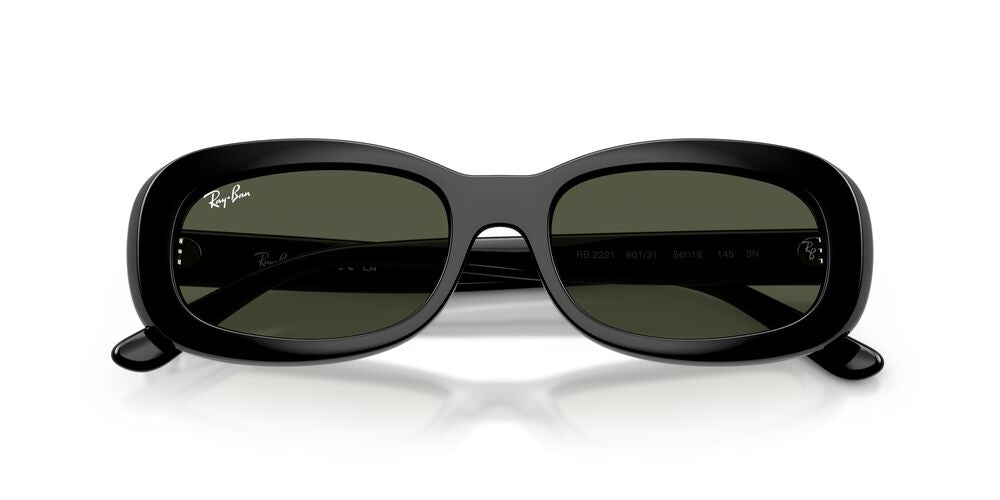 Lentes De Sol Ray-Ban RB2221 Verde/Negro