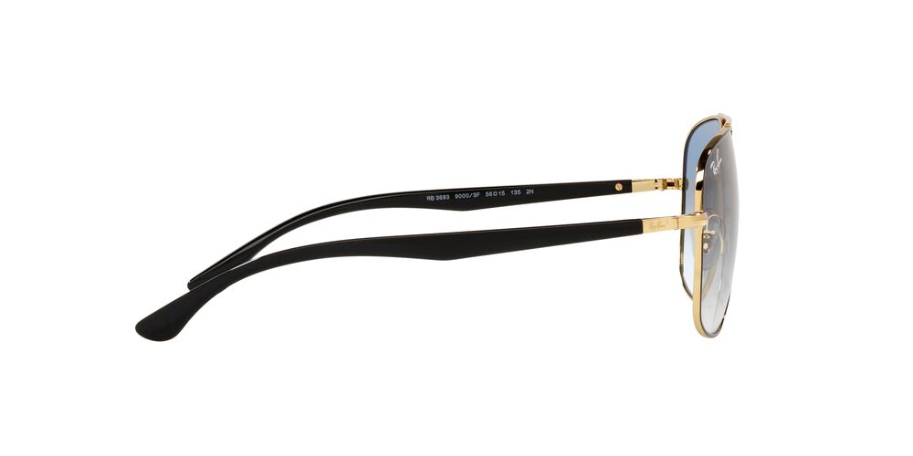 Lentes De Sol Ray-Ban 0RB3683 Azul/Negro