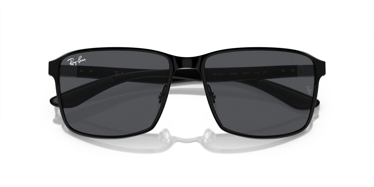 Lentes De Sol Ray-Ban 0RB3721 Gris/Negro