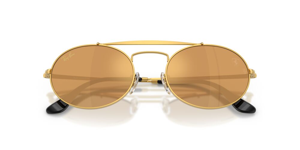 Lentes De Sol Ray-Ban RB3775M Café/Dorado