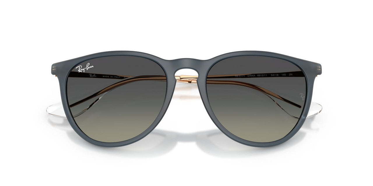 Lentes De Sol Ray-Ban RB4171 Erika Gris/Azul