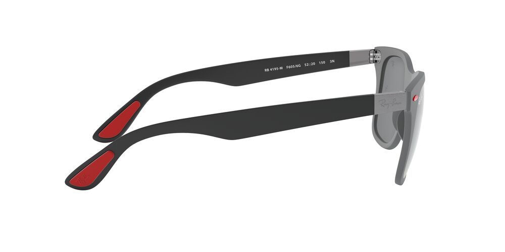 Lentes De Sol Ray-Ban RB4195M Ferrari Verde/Negro