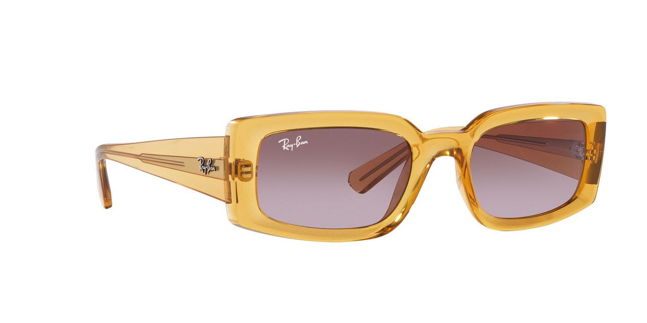 Lentes De Sol Ray-Ban RB4395 Kiliane Violeta/Amarillo
