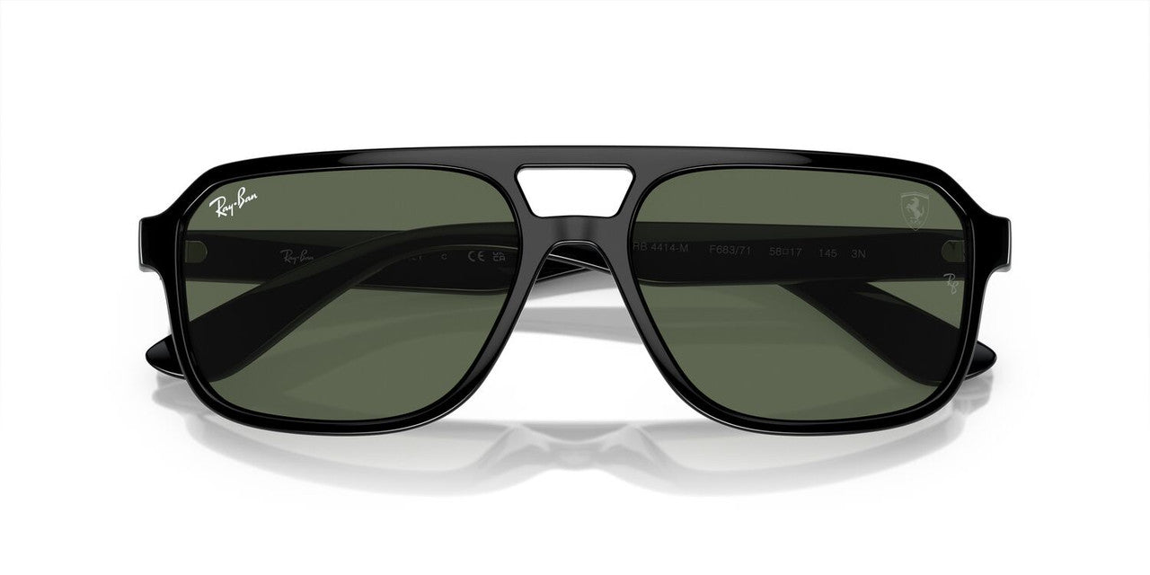 Lentes De Sol Ray-Ban RB4414M Verde/Negro