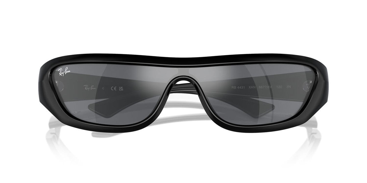 Lentes De Sol Ray-Ban RB4431 Xan Gris/Negro