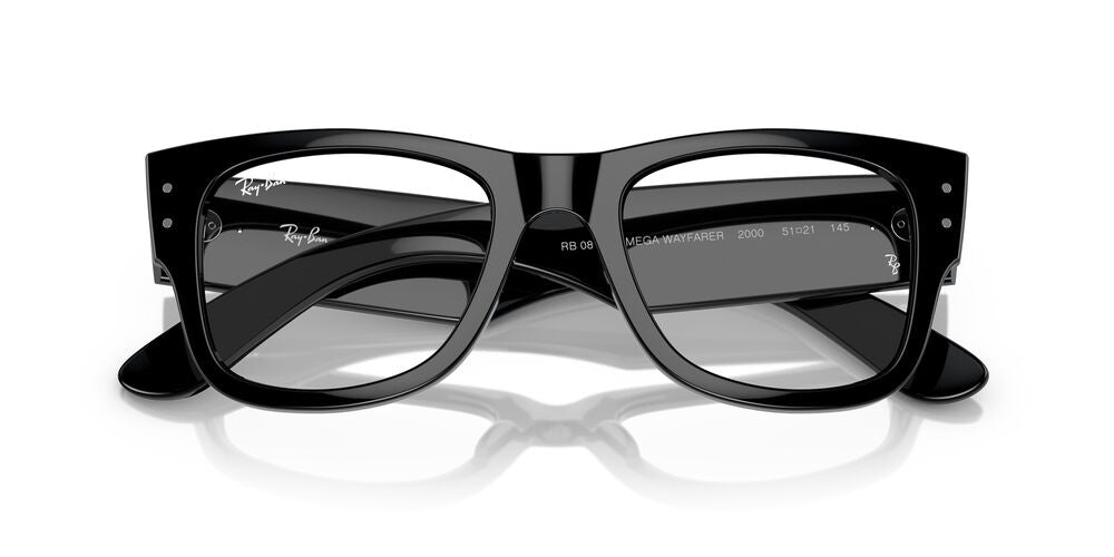 Lentes Oftálmicos Ray-Ban RX0840V Mega Wayfarer Negro