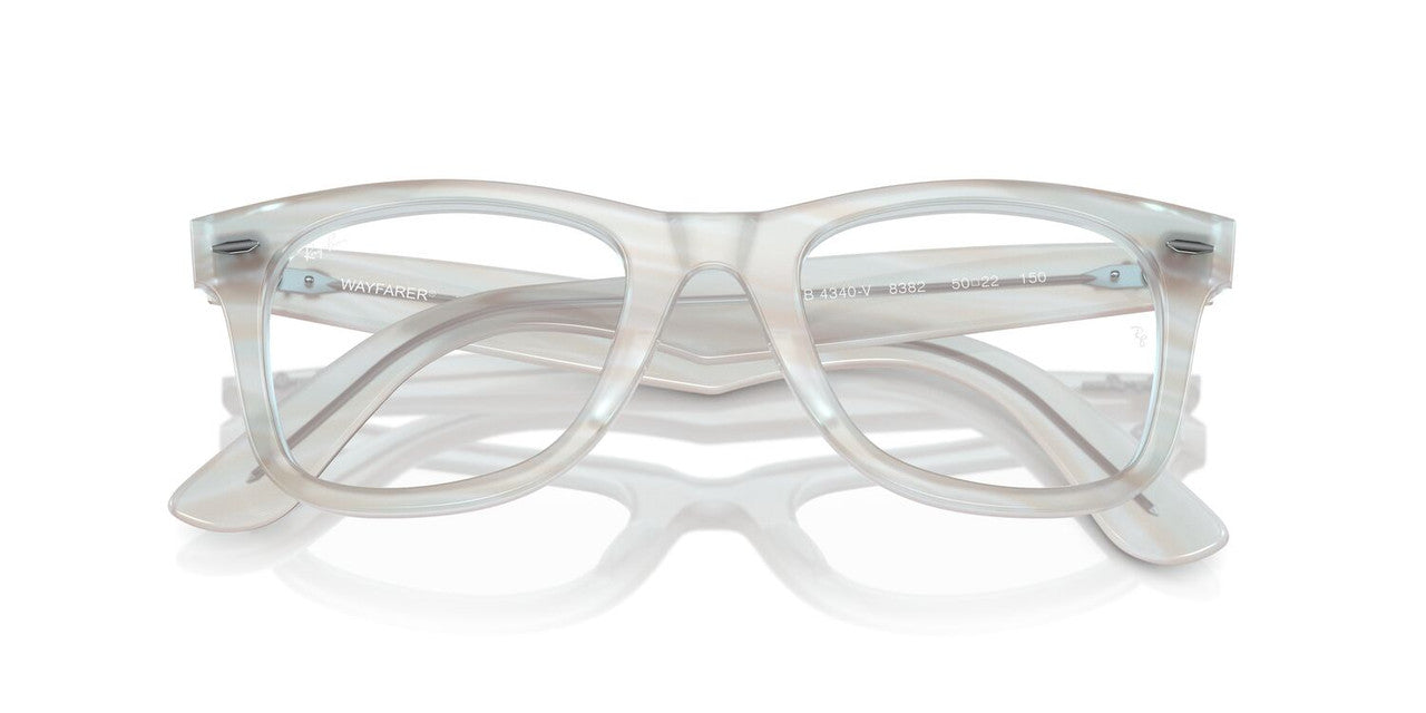 Lentes Oftálmicos Ray-Ban RX4340V Wayfarer Ease Azul