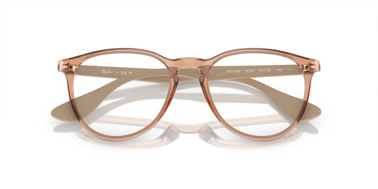 Lentes Oftálmicos Ray-Ban RX7046 Erika Café