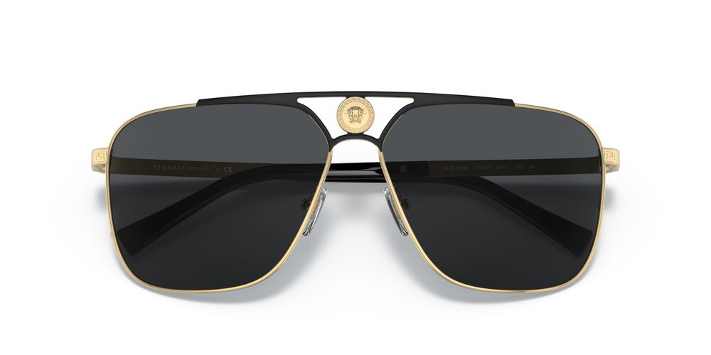 Lentes De Sol Versace 0VE2238 Gris/Dorado