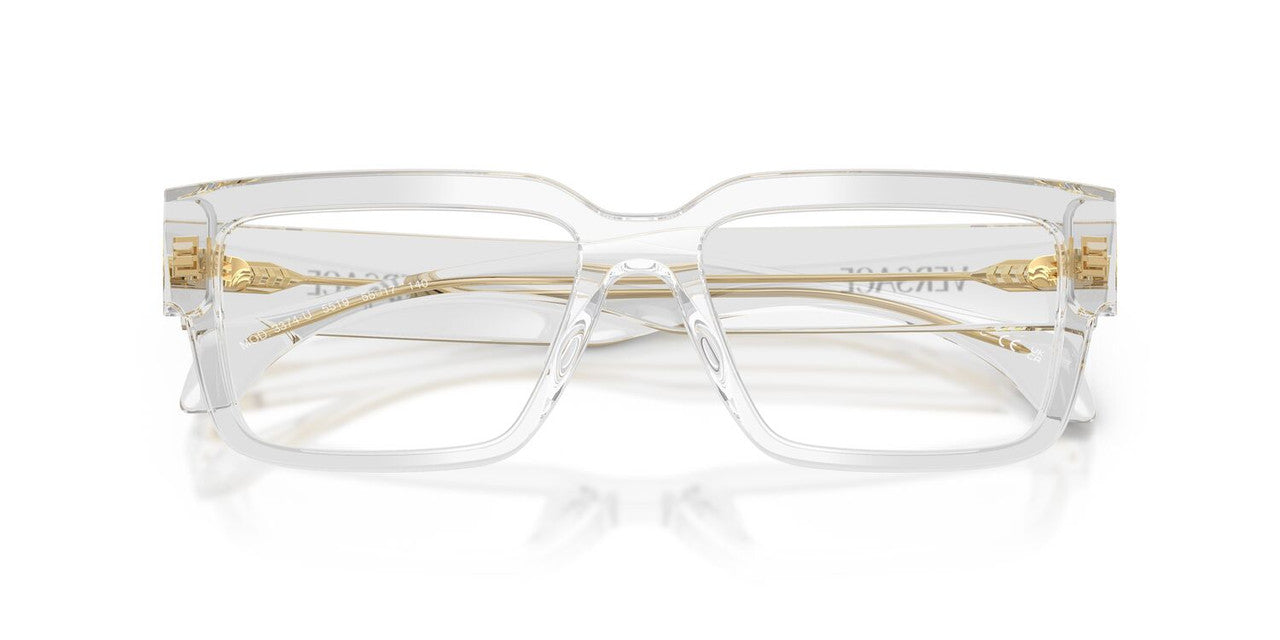 Lentes Oftálmicos Versace VE3374U Light Transparent Grey Gris