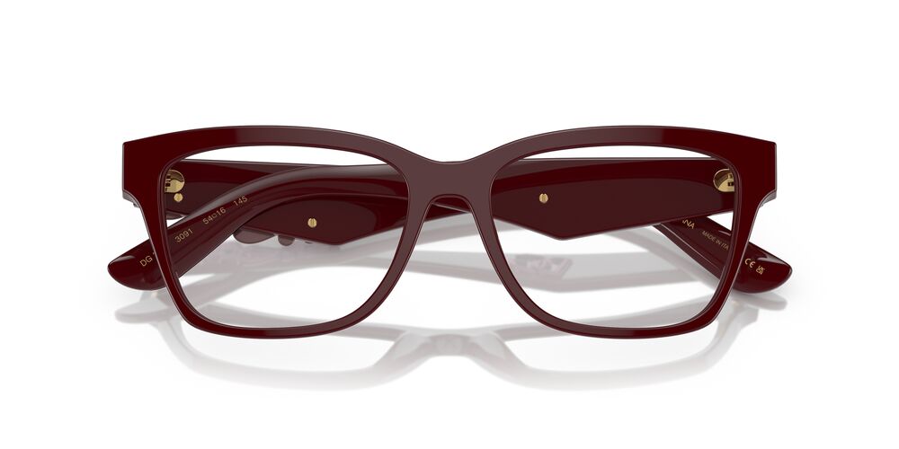Lentes Oftálmicos Dolce & Gabbana DG3370 Burdeo