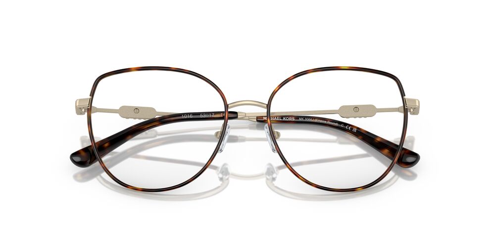 Lentes Oftálmicos Michael Kors 0MK3066J Dorado