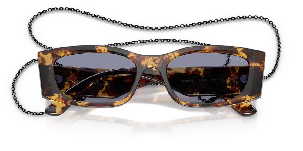 Lentes De Sol Vogue Eyewear VO5655SU Gris/Crema