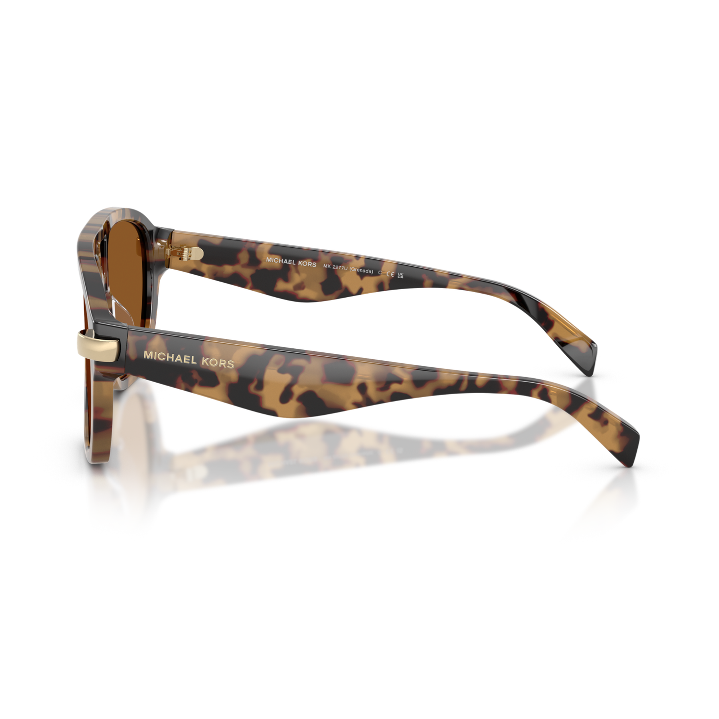 Lentes De Sol Michael Kors MK2277U Grenada Vintage Ámbar/Carey
