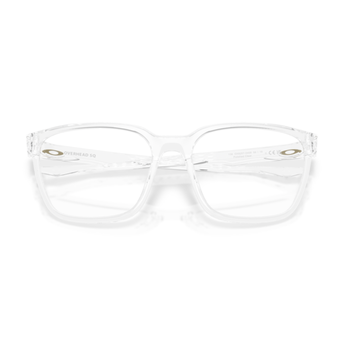 Lentes Oftálmicos Oakley OX8207 Overhead Sq Polished Clear Bla Blanco