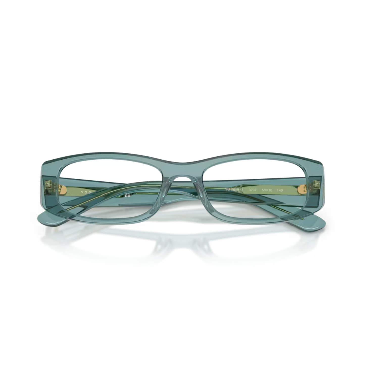 Lentes Oftálmicos Vogue Eyewear VO5699U Transparent Blue Az Azul