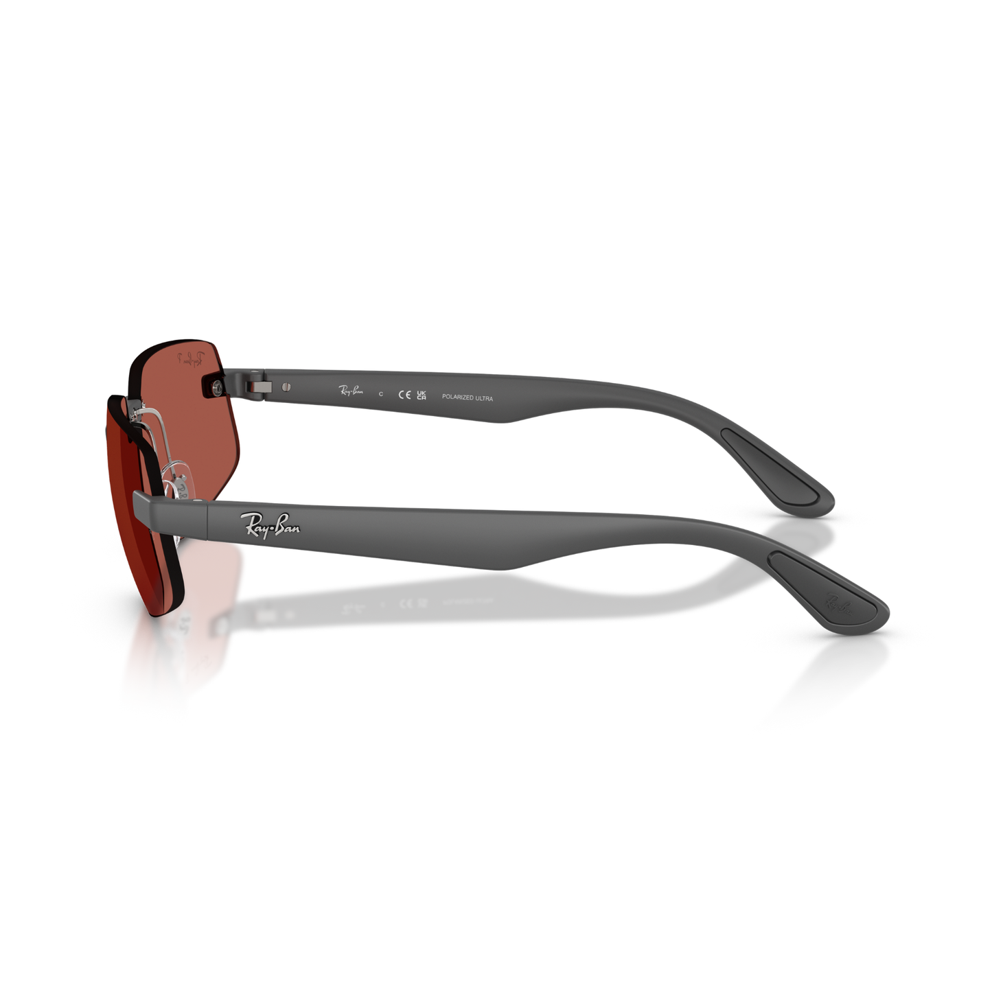 Lentes De Sol Ray-Ban RB4475CH Sand Rojo/Gris