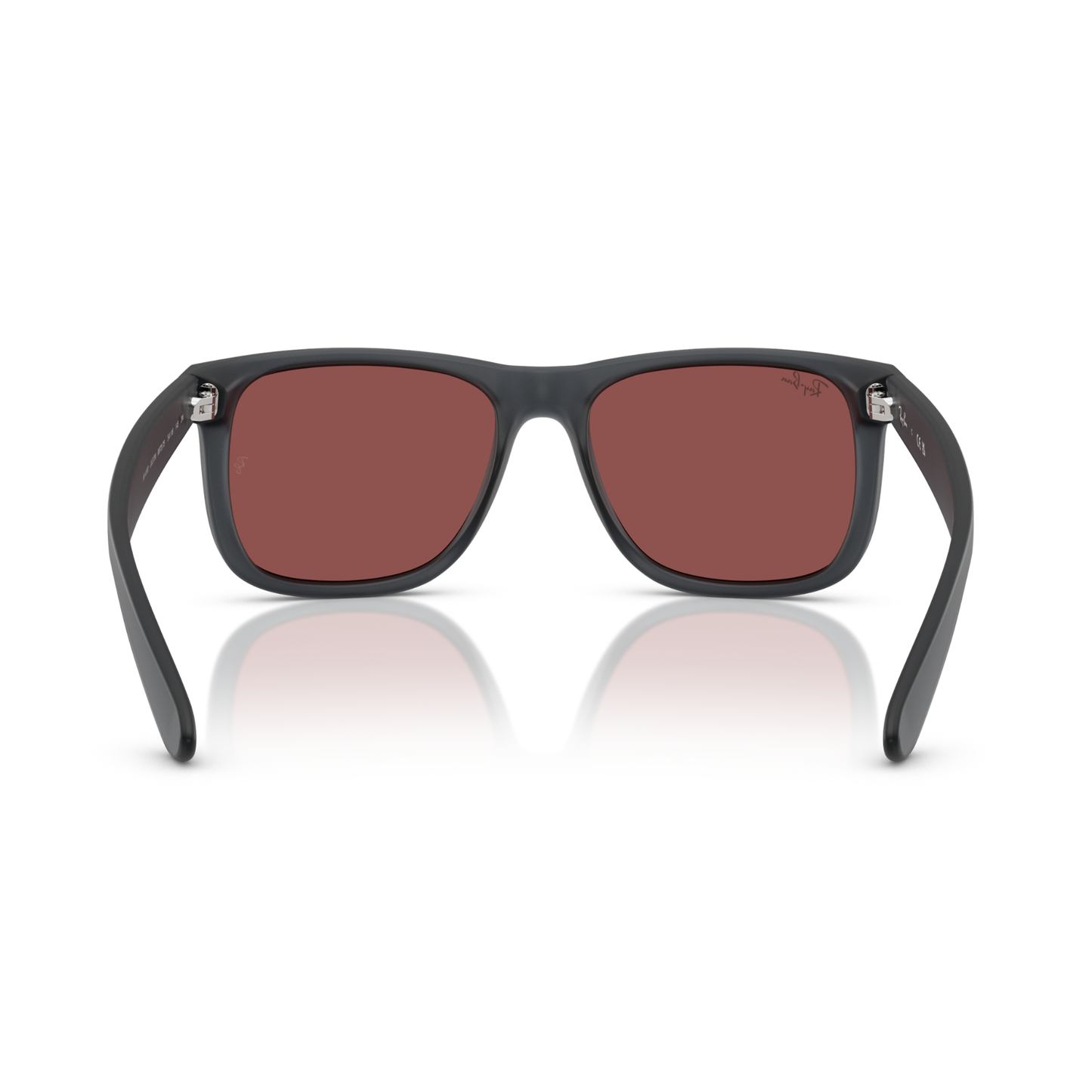 Lentes De Sol Ray-Ban RB4165 Justin Opal Burdeos/Gris