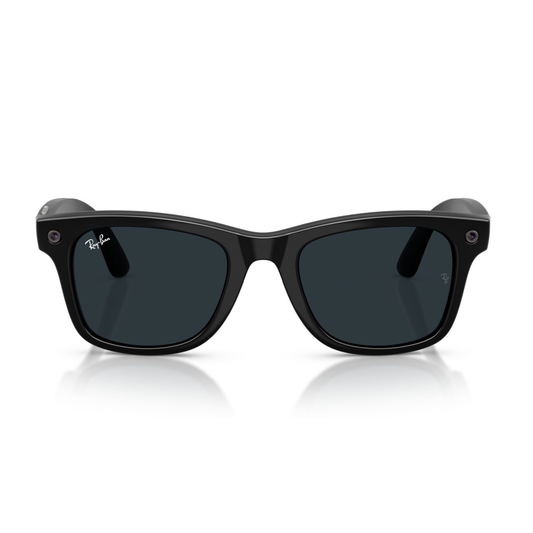 Lentes de sol Ray-Ban meta (Gen 3) Wayfarer Transitions Shiny Black