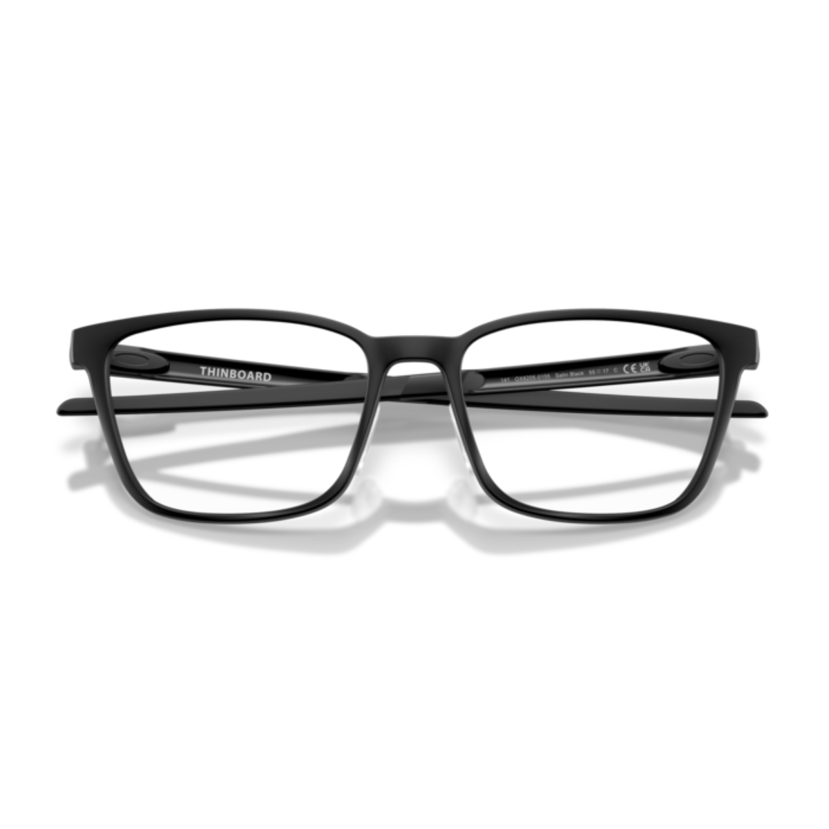 Lentes Oftálmicos Oakley OX8205 Thinboard Satin Black Negro Un Negro