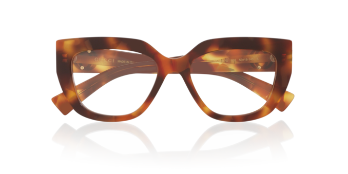 Lentes Oftálmicos Gucci GC002390 Gg1847O Tortoise Café