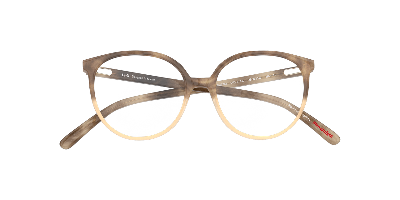 Lentes Oftálmicos Dbyd DB2068 Dbof5047 Sin Color
