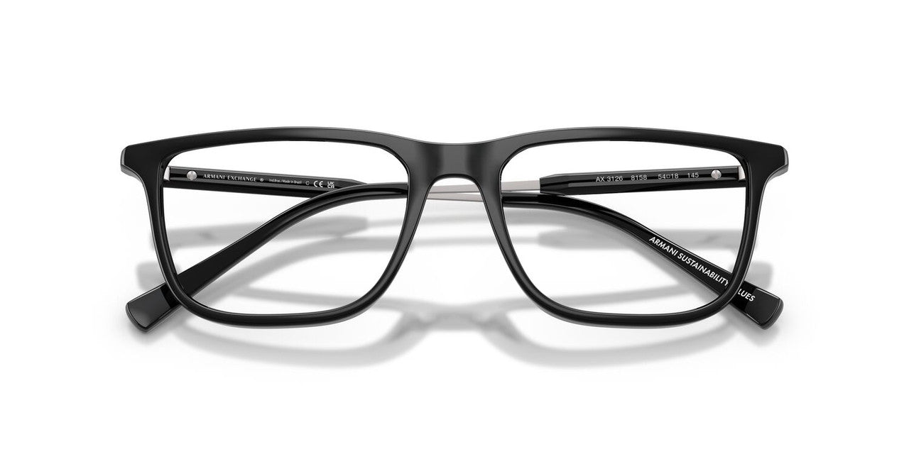 Lentes Oftálmicos Armani Exchange AX3126 Negro