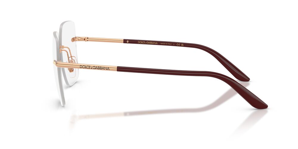 Lentes Oftálmicos Dolce & Gabbana DG1360 Rose Gold Dorado