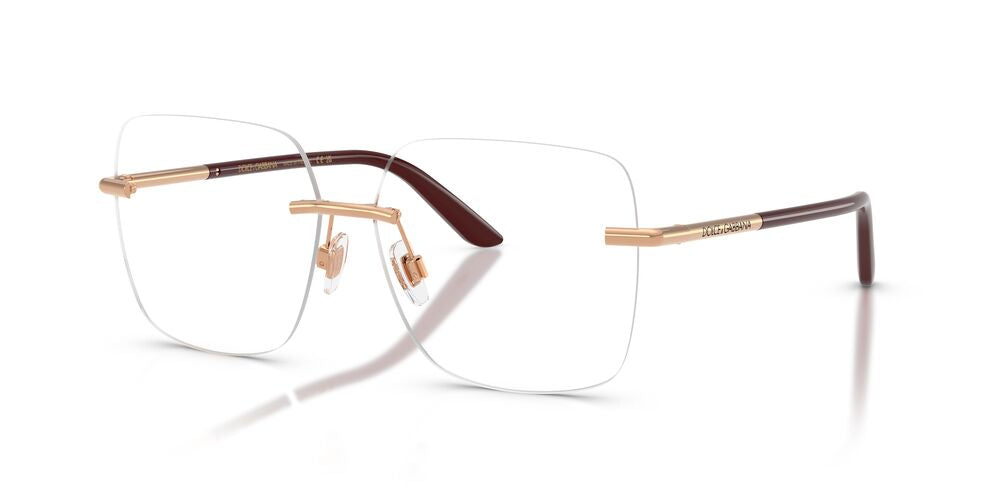 Lentes Oftálmicos Dolce & Gabbana DG1360 Rose Gold Dorado