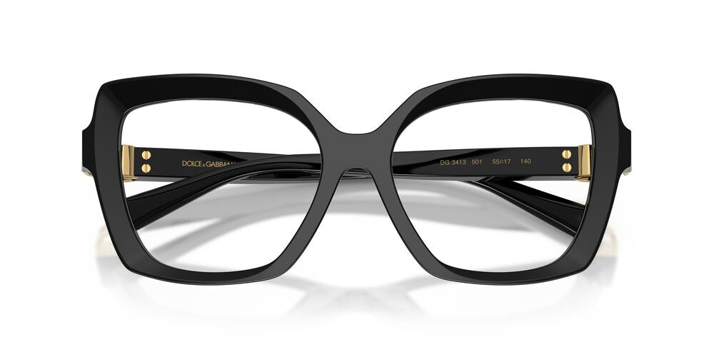 Lentes Oftálmicos Dolce & Gabbana DG3413 Negro