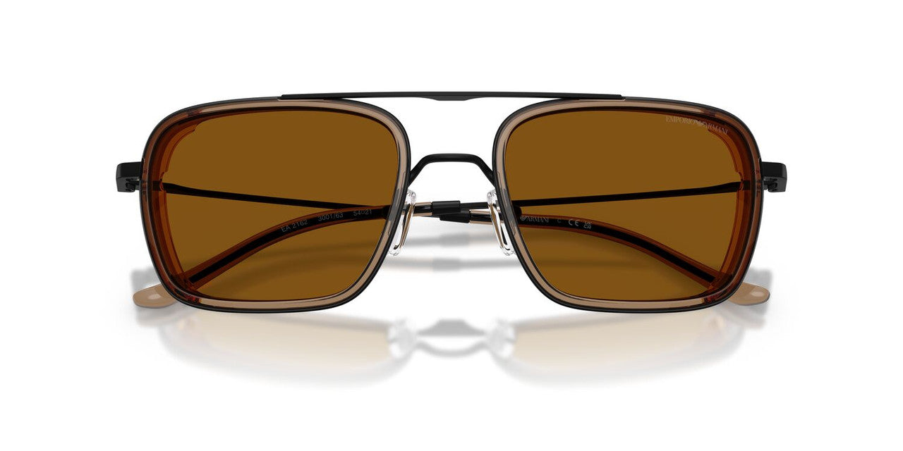 Lentes De Sol Emporio Armani EA2162 Café/Negro