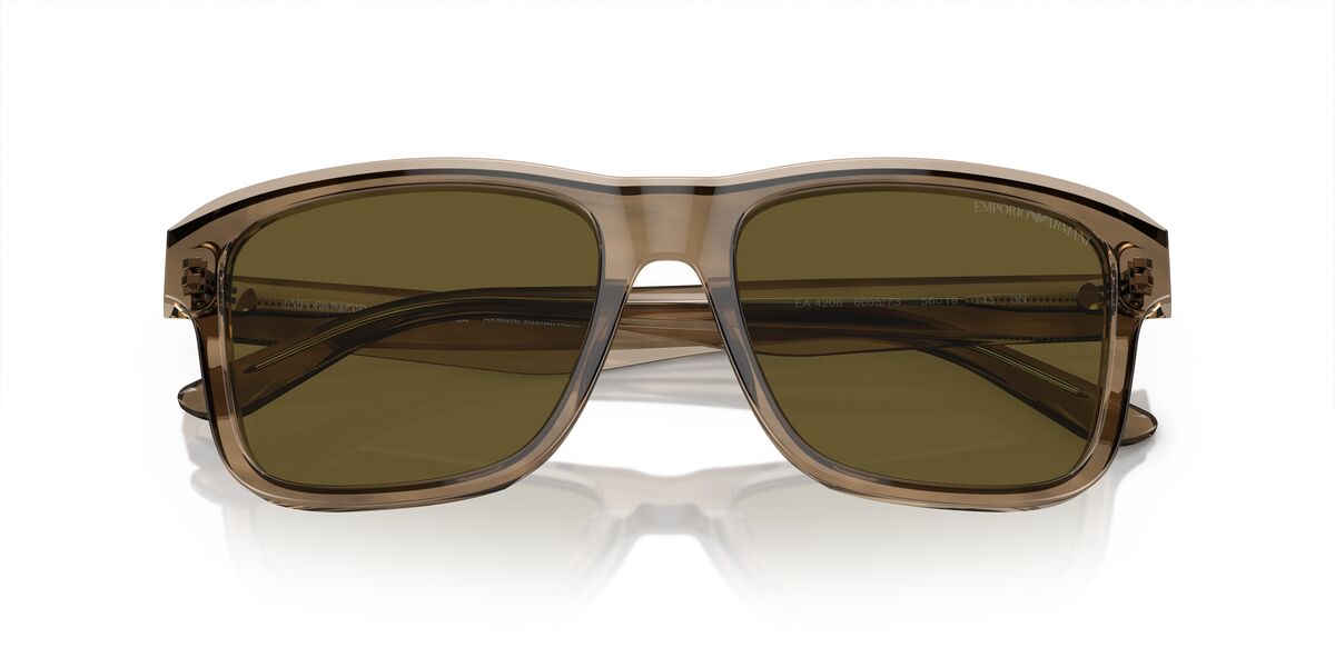 Lentes De Sol Emporio Armani 0EA4208 Café/Verde