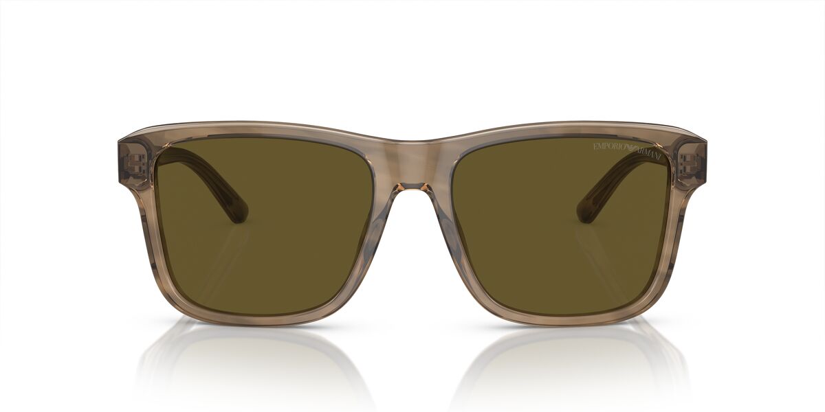 Lentes De Sol Emporio Armani 0EA4208 Café/Verde