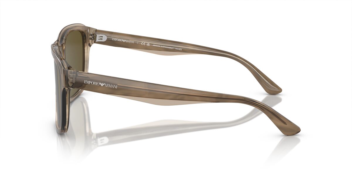 Lentes De Sol Emporio Armani 0EA4208 Café/Verde
