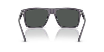 Lentes De Sol Emporio Armani EA4232 Transparent Dark Grey Smoke Gris/Gris