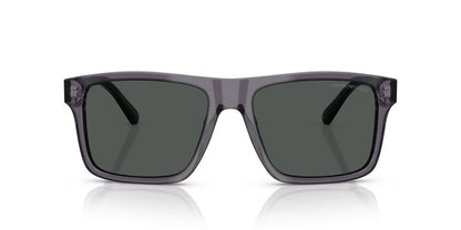 Lentes De Sol Emporio Armani EA4232 Transparent Dark Grey Smoke Gris/Gris