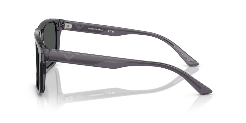 Lentes De Sol Emporio Armani EA4232 Transparent Dark Grey Smoke Gris/Gris