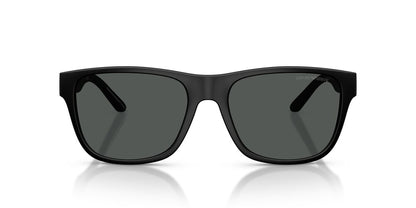 Lentes De Sol Emporio Armani EA4243 Matte Black Dark Grey Gris/Negro