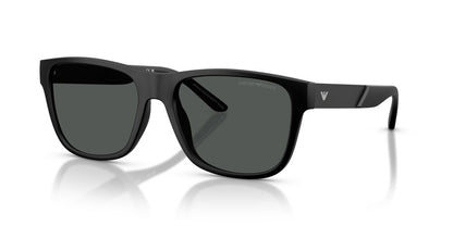 Lentes De Sol Emporio Armani EA4243 Matte Black Dark Grey Gris/Negro