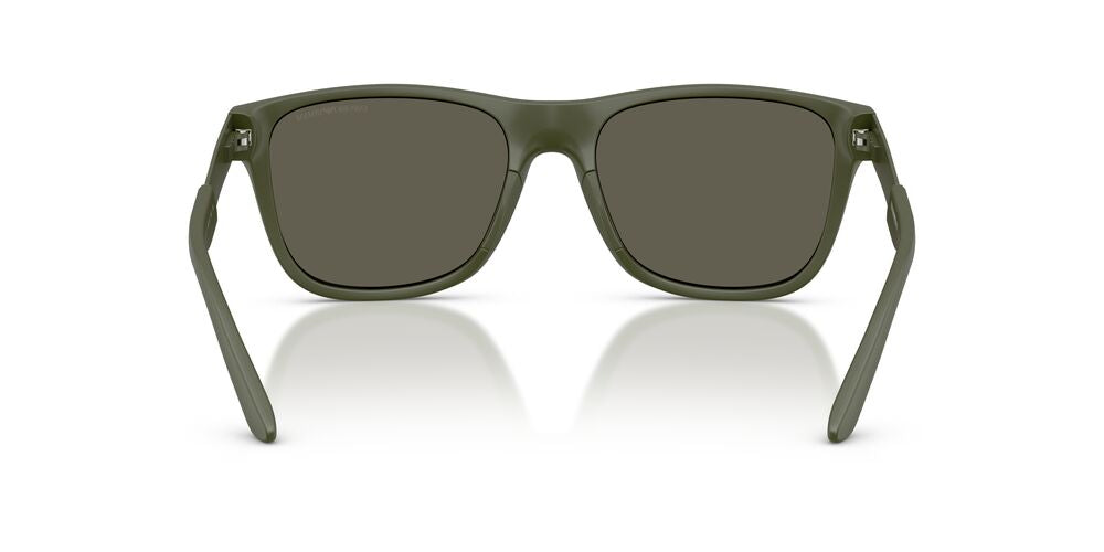 Lentes De Sol Emporio Armani EA4243 Matte Green Dark Brown Café/Verde