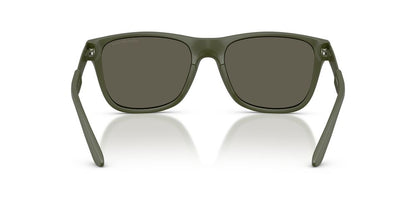 Lentes De Sol Emporio Armani EA4243 Matte Green Dark Brown Café/Verde