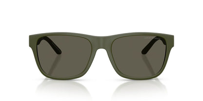 Lentes De Sol Emporio Armani EA4243 Matte Green Dark Brown Café/Verde