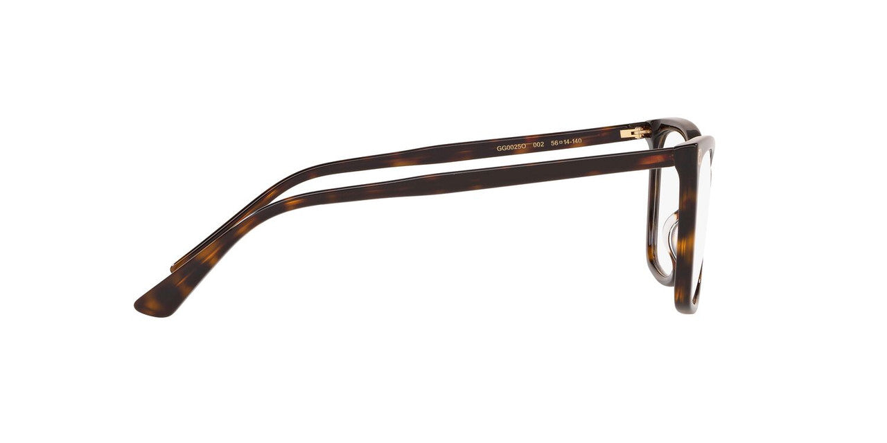 Lentes Oftálmicos Gucci GC001018 Gg0025O Café