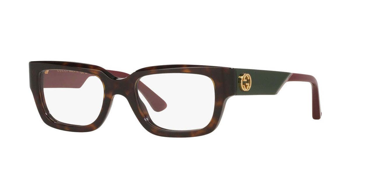 Lentes Oftálmicos Gucci GC002303 Gg1666O Tortoise Café