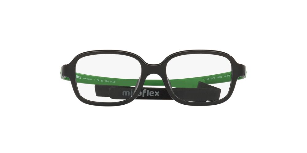 Lentes Oftálmicos Miraflex MF4026 Black Negro