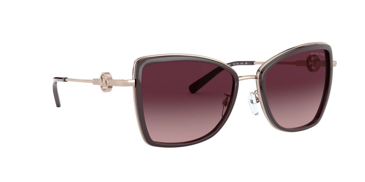 Lentes De Sol Michael Kors MK1067B Corsica Burdeos/Dorado